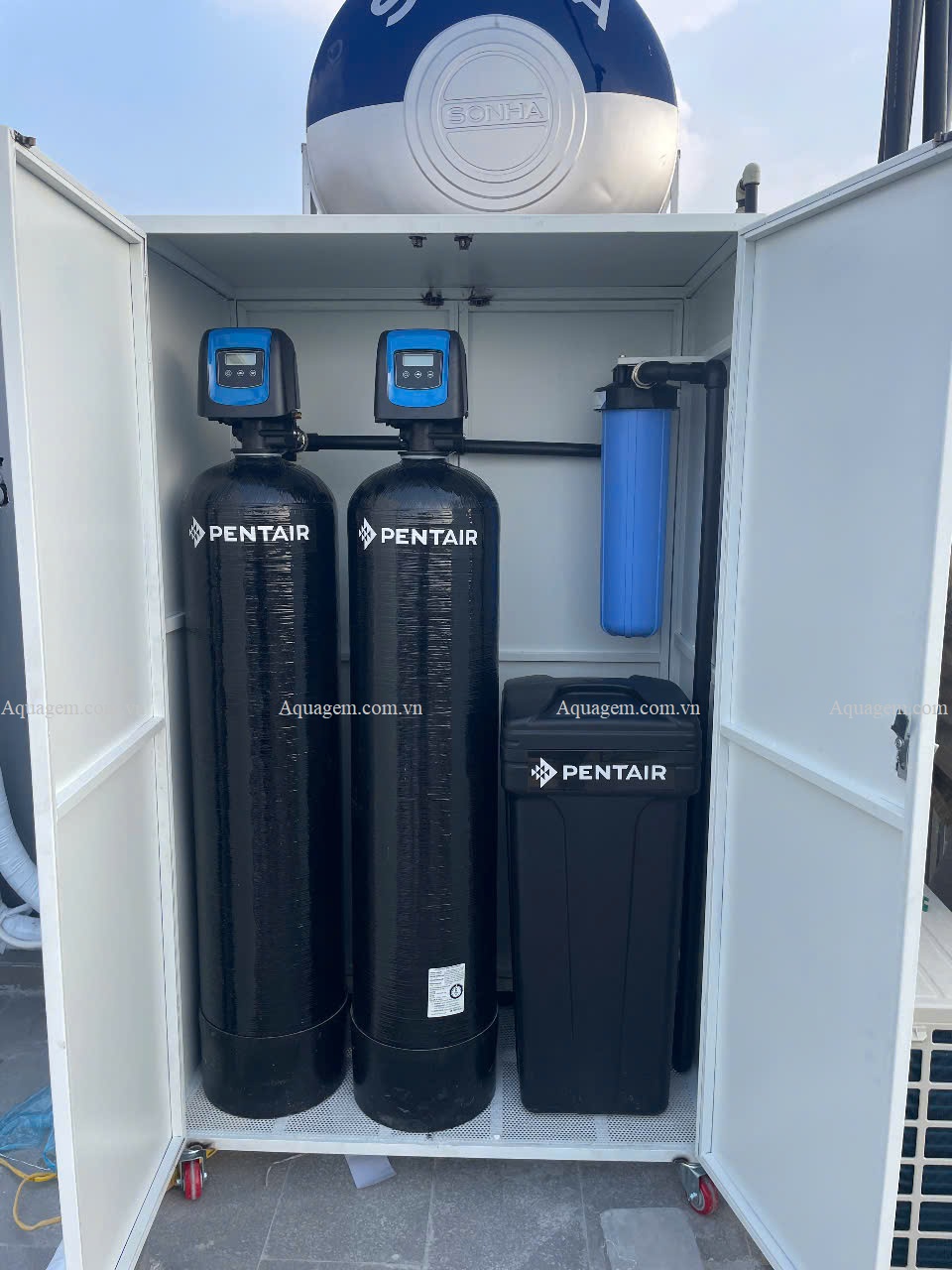 Hệ thống lọc nước tổng toàn nhà Aqua High End Pentair PSC-01 - Ảnh 3